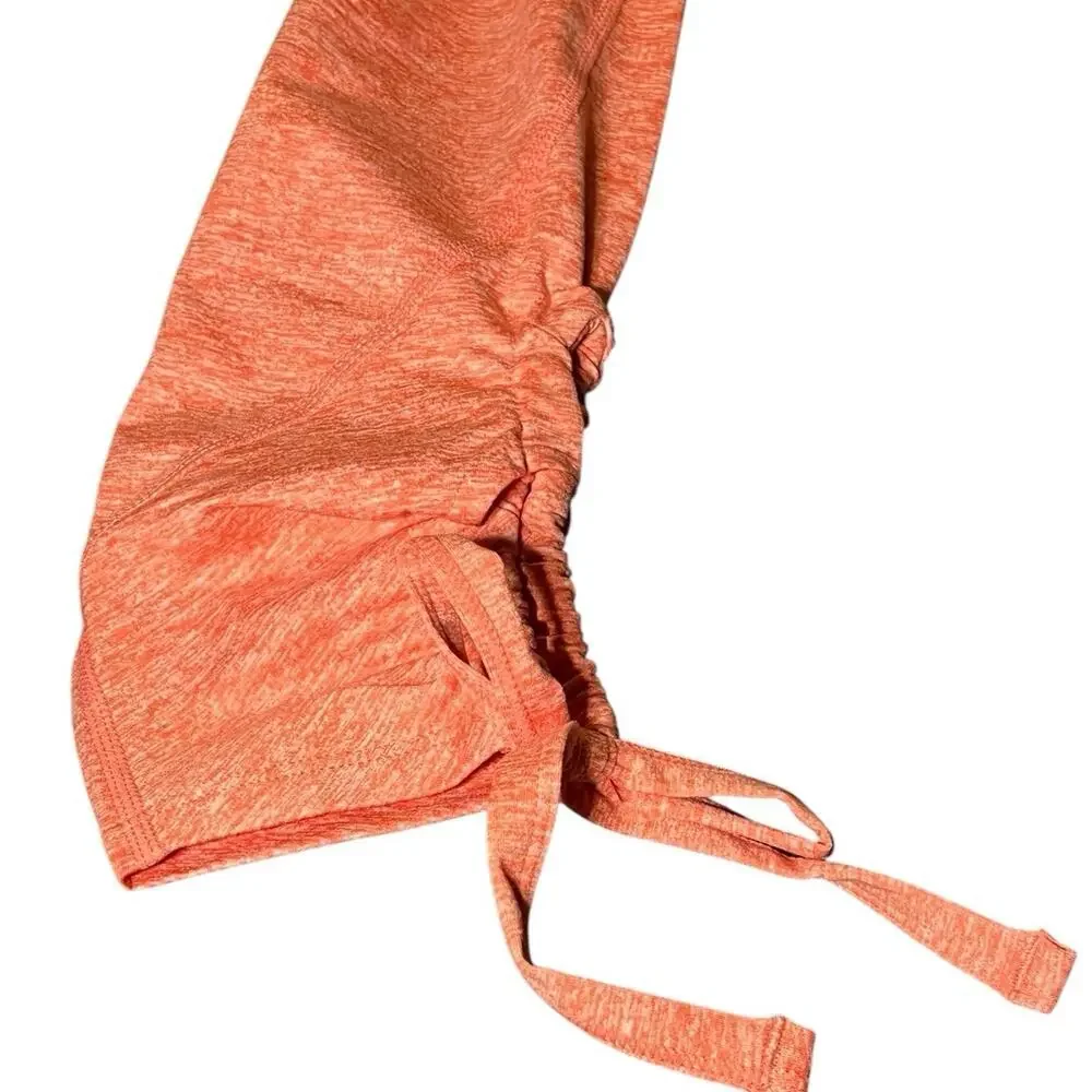 Free People Movement Swerve Lace Side Leggings Pink Womens Small‎ Stretch Gym